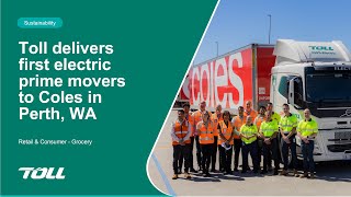 Toll Group - Supplying Evs For Coles In Perth Through Arena