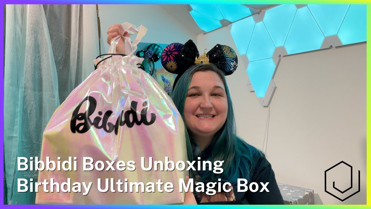 Bibbidi Box Unboxing - Birthday Box PROMO CODE JAMONKEY