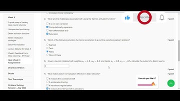 Deep learning-IIT Ropar || WEEK-8 Quiz assignment Answers 2024 || NPTEL Slot -1