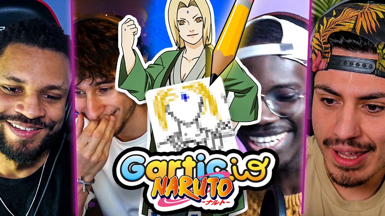 DEVINE LE DESSIN NARUTO ! (ft. @Shyro7, @Takiro, @ROYSAN_)