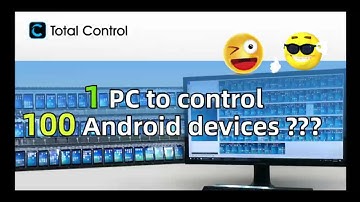 1 PC Control 100 Androids？