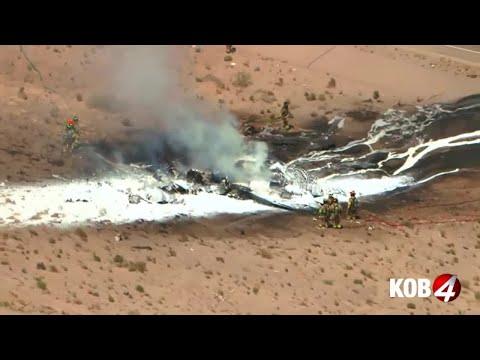 F-35B fighter jet crashes near Albuquerque International Sunport