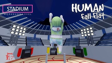 Human Fall Flat - Stadium Level Part 2 of 2 Walkthrough | Custom Map |Steam Workshop | Full Gameplay