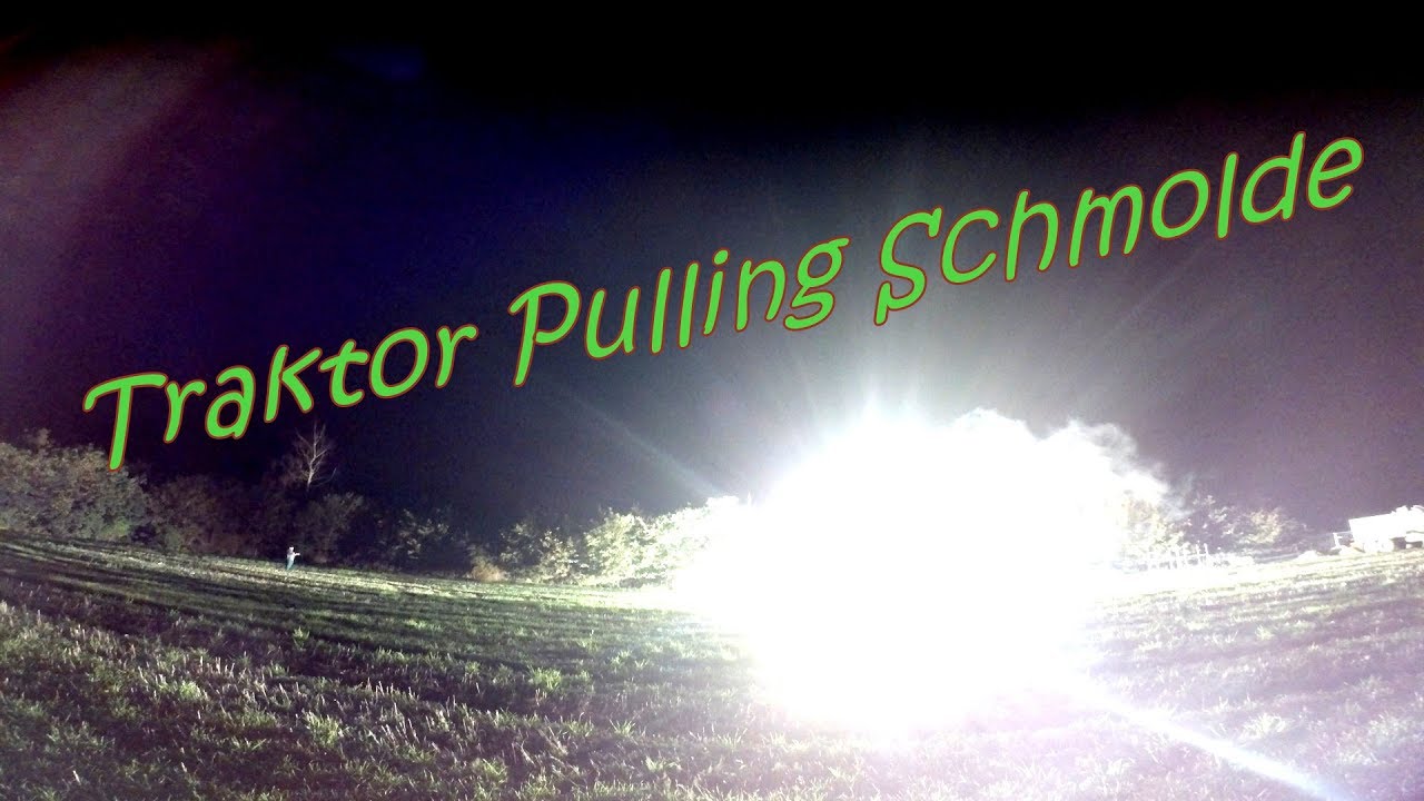 Traktor Pulling Schmolde Feuerwerk Pyrotechnik Halenbeck e.V. 4k