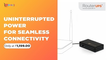 Resonate Router UPS Unboxing & Review |  | Unboxing, Setup, Battery Backup, Features