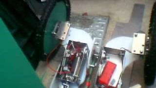 axe test. for fighting robot