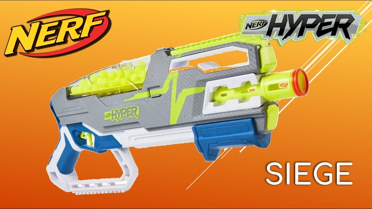 REVIEW] Nerf Hyper Siege-50 | Pump-Action Hyper Shotgun
