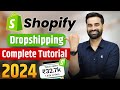 Earn 1.4 Lakh Per Month Using Shopify Dropshipping | Shopify Dropshipping Complete Tutorial 2024