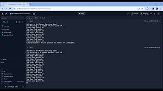 Python code of making a Number Guessing Game #python #programmermask