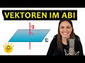 Mathe ABITUR Aufgabe – Geraden und Ebenen (Analytische Geometrie, Vektoren)