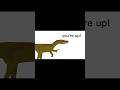 The sound that Baryonyx could've made..💀#jurassicworld #dinosaur #sticknodes