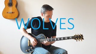 "wolves" by selena gomez, marshmello, cover performance on the
electric guitar. credit for backing track (thanks to mysteriousic!):
https://www..c...
