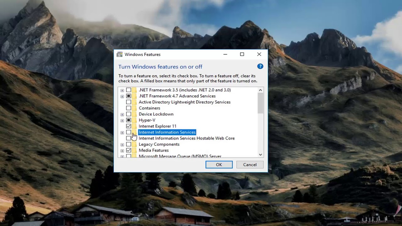 How To Install Internet Information Services On Windows 11