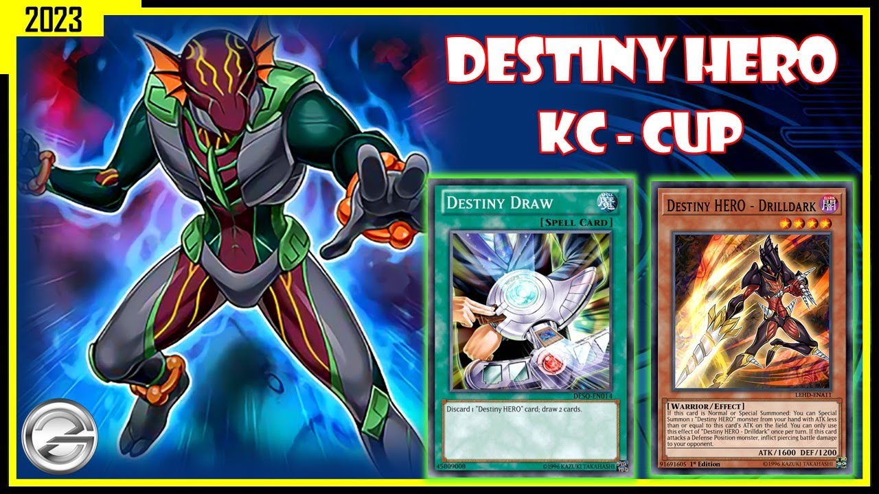Yugioh Duel Links | Destiny Hero Deck Gameplay April 2023 - To Push Kc Cup | 遊戯王デュエルリンクス