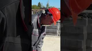 Замес перлитового кладочного раствора #перлит #construction #сухиесмеси #стройка #кладочныйраствор