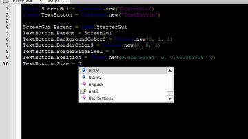How To Script A Custom TextButton Roblox