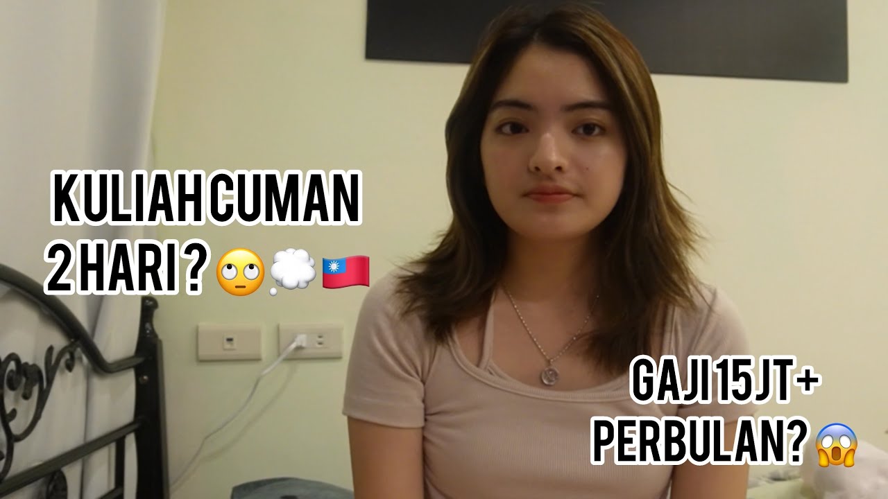 Kuliah Di Taiwan Sambil kerja Cuan banyak 💰💸