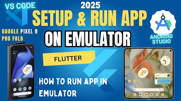 How to Setup and Run Flutter App on the Emulator 2025 | Fast & Easy | Google Fold Pro + Pro Tips!