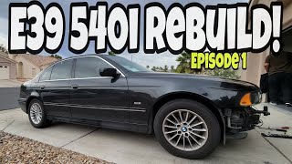 Rebuilding A $250 E39 540i With Parts From The Junkyard! Episode 1