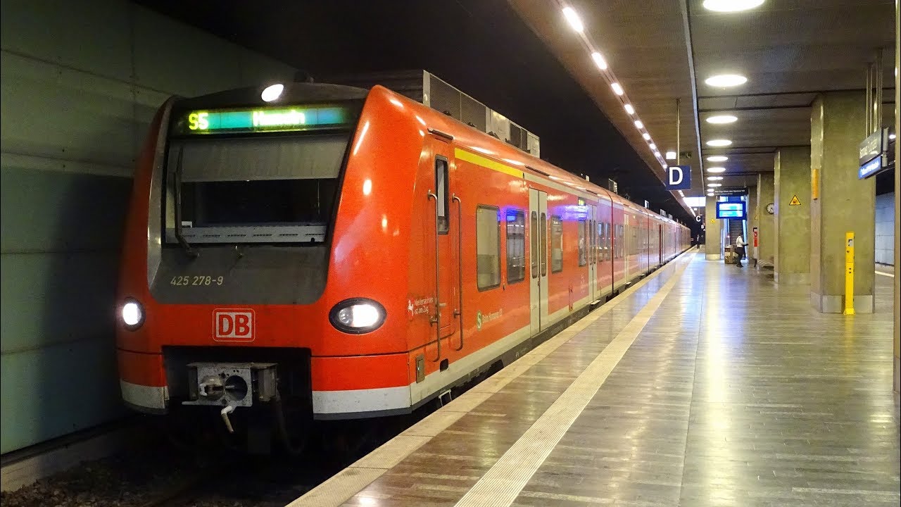 S Bahn Von Hannover Hbf Nach Flughafen Hannover Flughafen mit der S-Bahn Hannover (ET 424 und ET 425) - YouTube