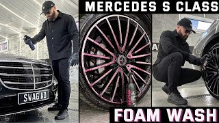 How to super wash you car MERCEDES S580 cardetailing