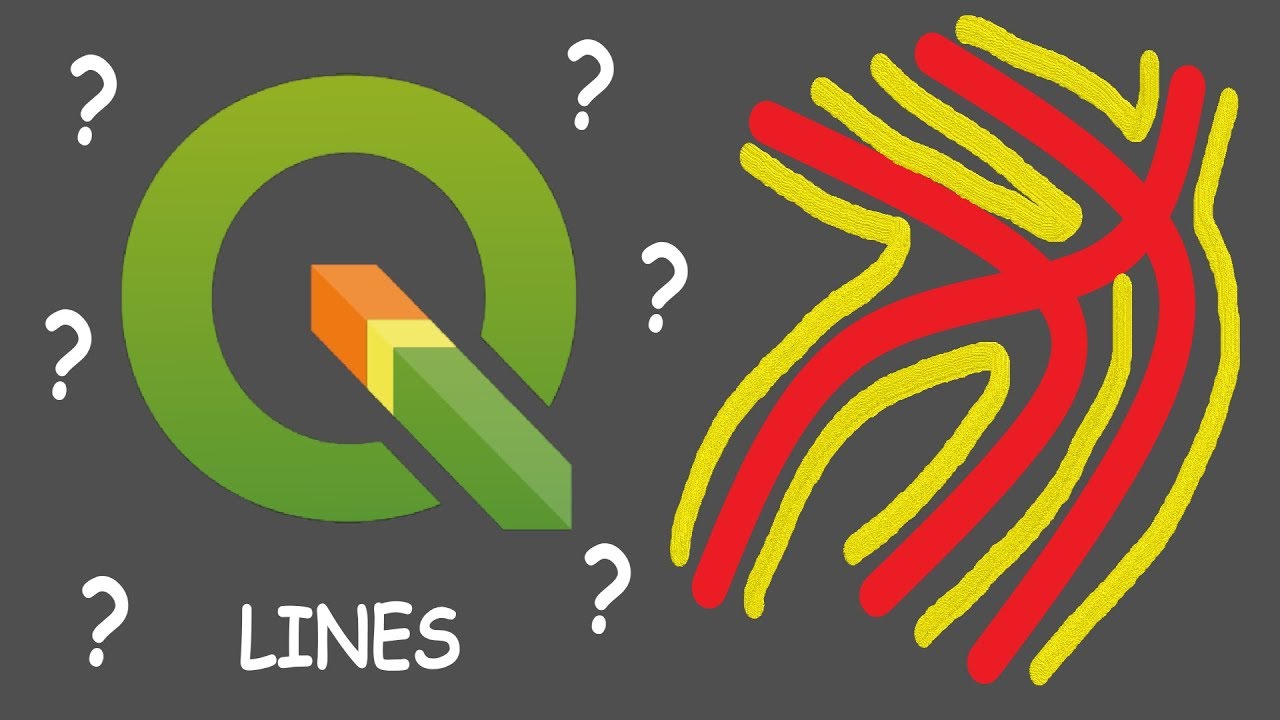 HOW TO CREATE & EDIT LINES - QGIS