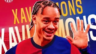 Xavi Simons: Yanayin da ake ciki na zuwan shi Barca