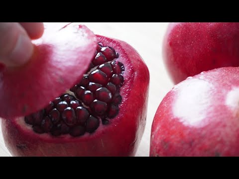 초간단 석류 까는방법, 먹는법 베스트 꿀팁! The Best Way to Cut & Eat a Pomegranate