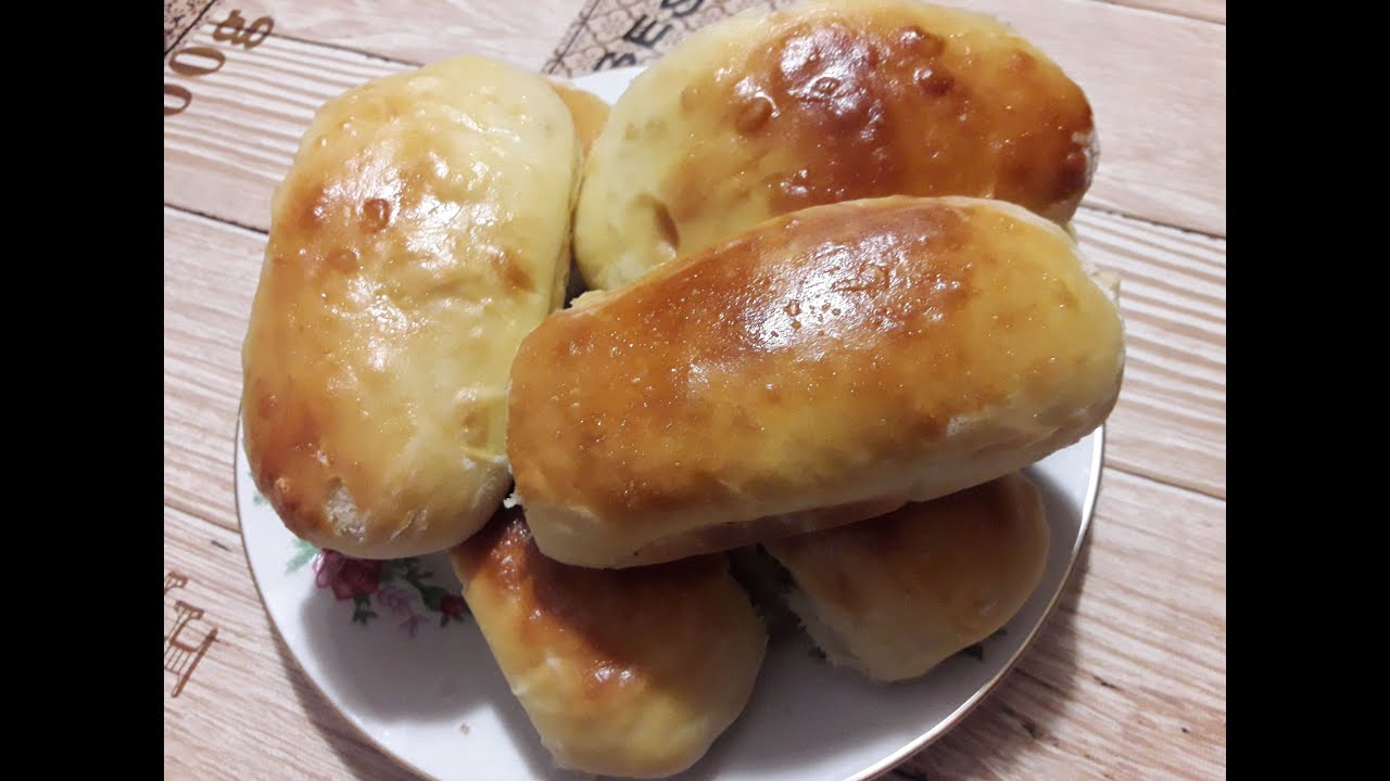 Пирожки На Дрожжах На Сковороде Фото