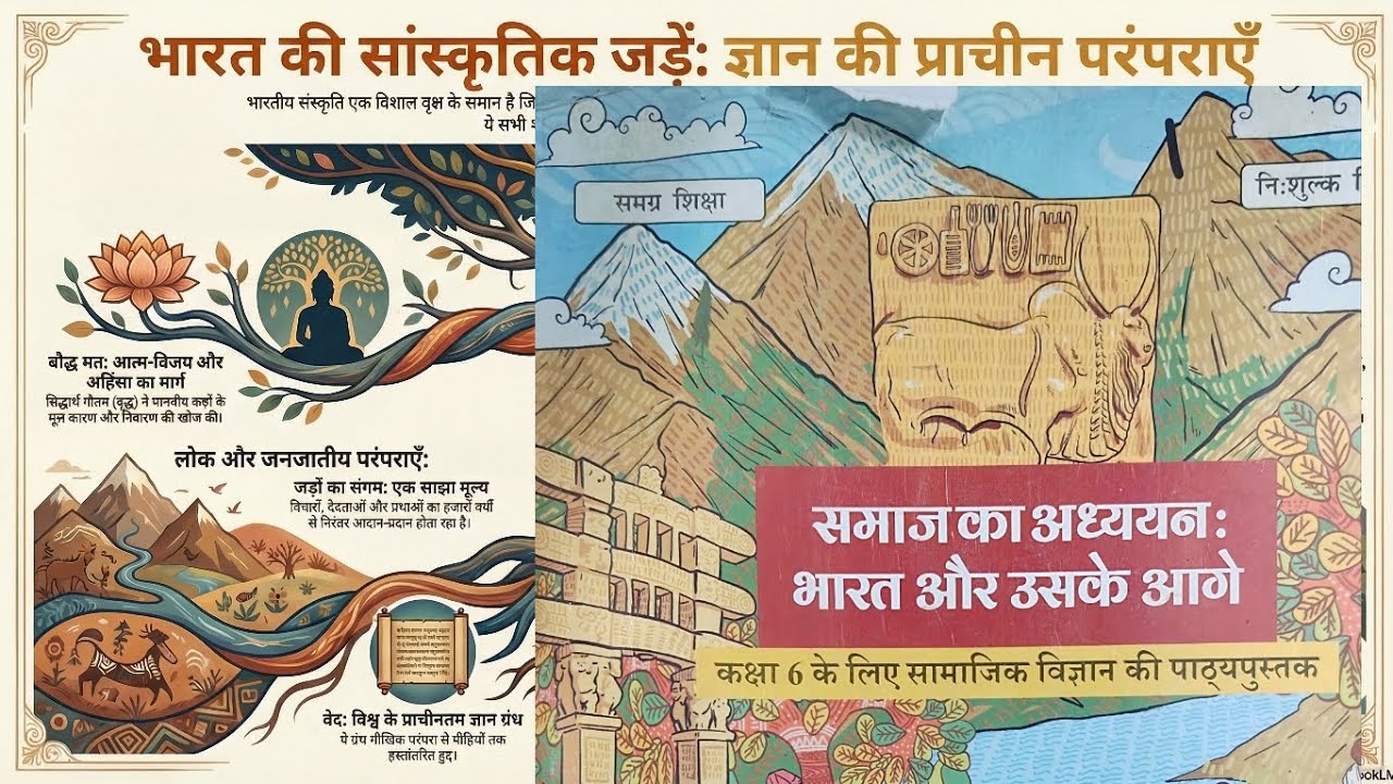 भारत की सांस्कृतिक जड़े | Class 6th | Chapter 7 | NCERT BOOK 📚 SST समाज का अध्ययन भारत और उसके आगे