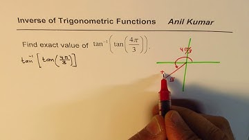 Will tan of tan inverse x be x Composite Trigonometric Function