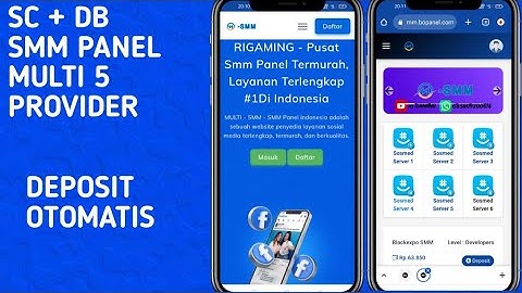 SOURCE CODE SMM PANEL MULTI PROVIDER | SC SMM 5 PROVIDER SC SMM PANEL AUTO OPER 5 PROVIDER