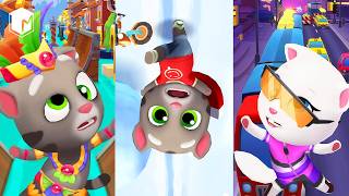 Talking Tom Gold Run - All Best Funny Fails & Falls Moments Compilation 🤠🤯🤓 screenshot 3