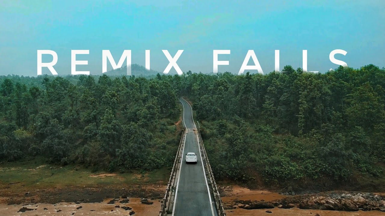 Remix Waterfalls Ranchi || 4k Cinematic Travel Video || Drone Shorts ...