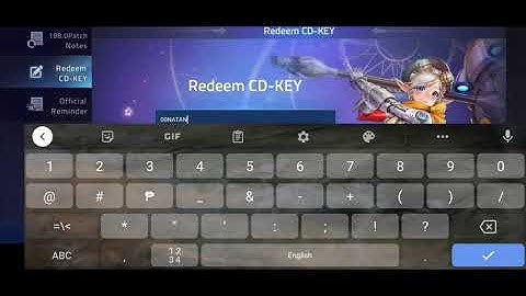 New CD-Key Redeem 00NAT | Mobile Legends Adventure
