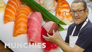 Iron Chef Morimoto on How To Prepare Fish for Sushi screenshot 3