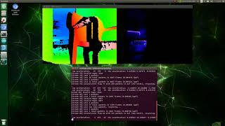 Kinect | Nvidia jetson TX2 | Depth view in Dark