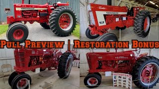 Introduction of Antique Tractors before the Pull | Red Power Restoration Bonus Footage