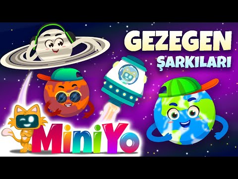 Tüm Gezegen Şarkıları Bir Arada | Miniyo Gezegenler