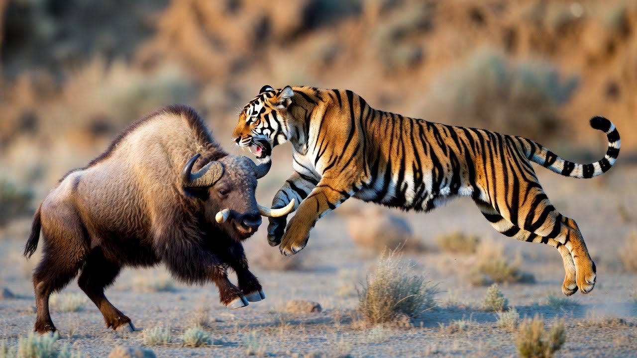 Saber-Tooth Tiger Returns 😱 | Ice Age Ka Sabse Khatarnak Shikari | AI Cinematic Video