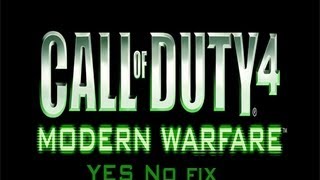Call of Duty 4 MW YES NO  Confirm BYPASS