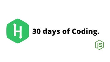 30 days code hackerrank JavaScript