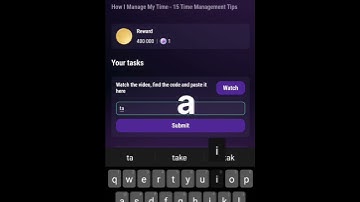 15 Time Management Tips Tapswap Code || How I Manage My Time..#tapswapcode #tapswap