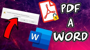 PDF protegido a Word