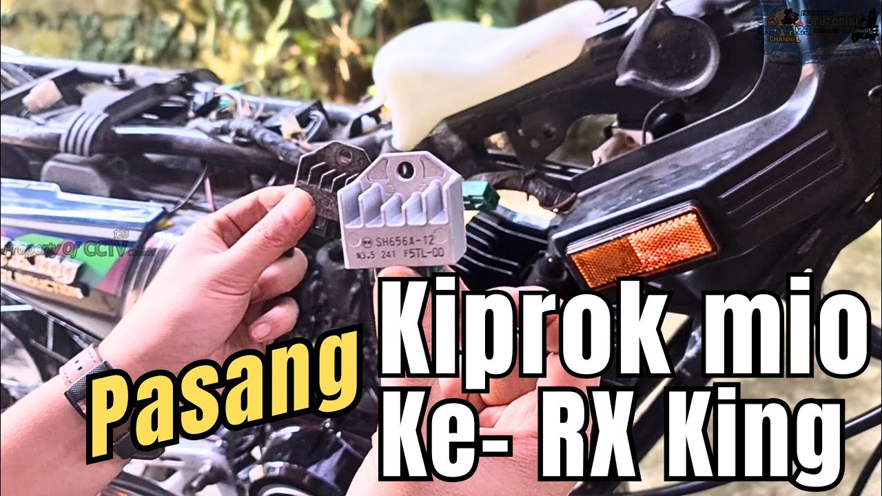 Cara pasang Kiprok mio ke Rx King bikin begini hasilnya