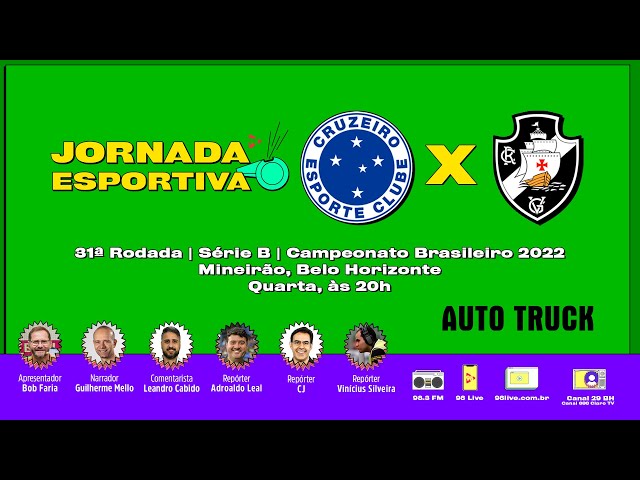 Chegou a hora da glória, de fazer história. Cruzeiro x Vasco. A Minas FM  transmite. - Portal MPA