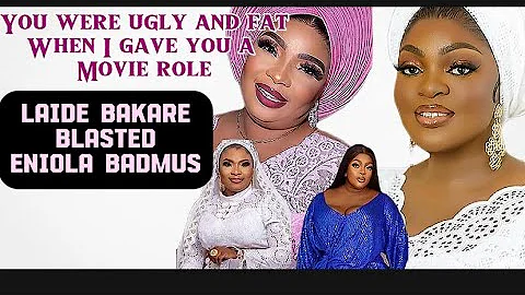 FIGHT BETWEEN 2 YORUBAWOOD ACTORS: LAIDE BAKARE VS ENIOLA BADMUS