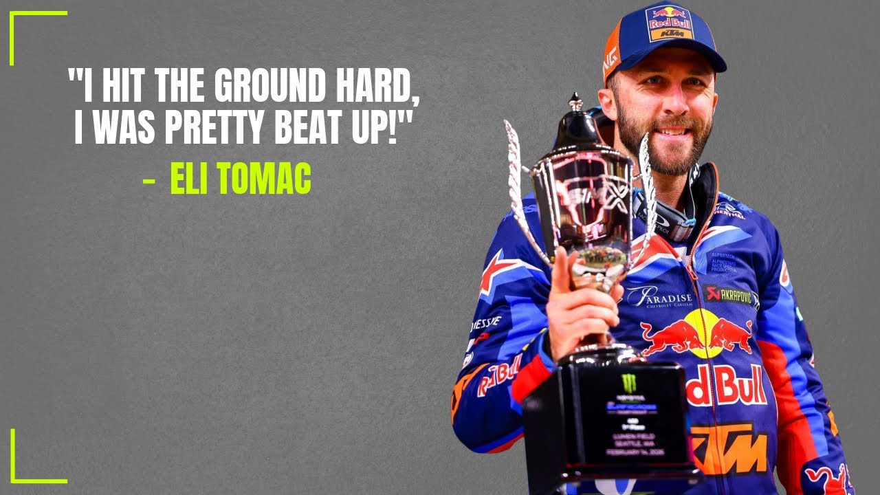 Eli Tomac REVEALS Race Winning Strategy At Seattle Supercross!