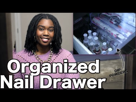 Let's Get Organized!, Answering FAQ, Dip Powder Storage