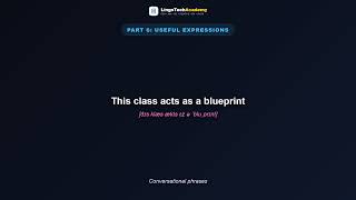🚀 Day 8 - Classes, Objects & Attributes in English | English for IT Professionals